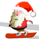 Ông già Noel trượt ván Ông già Noel trượt ván