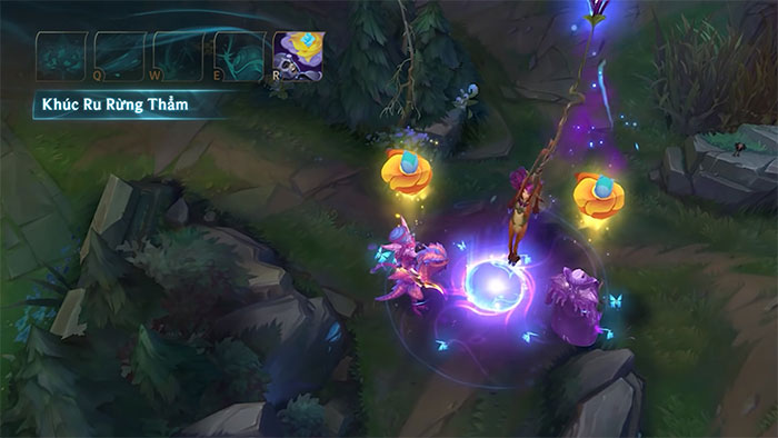 Kỹ năng cuối của Lilla là chiêu không chế diện rộng