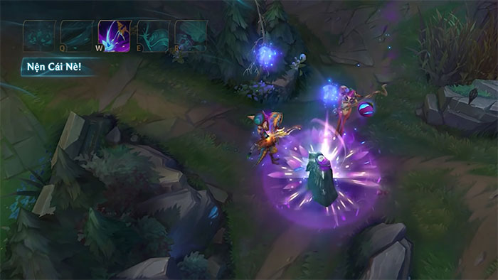 Chiêu W - Nện Cái Nè của Lilla