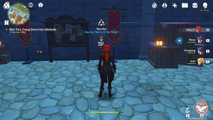 Nói chuyện với NPC