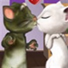 Mèo Tom kissing