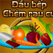 Đầu bếp chém rau củ