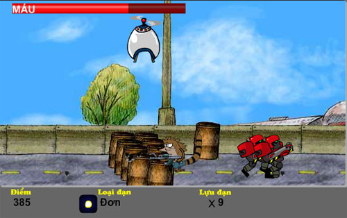 Regular Show diệt robot