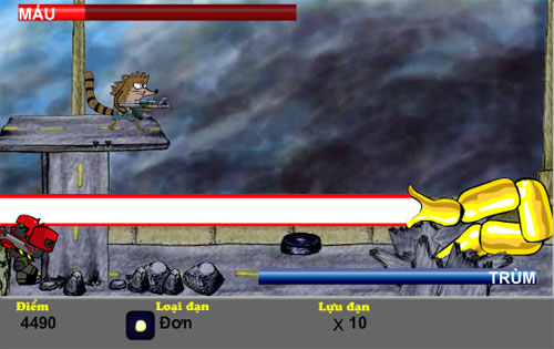 Regular Show diệt robot