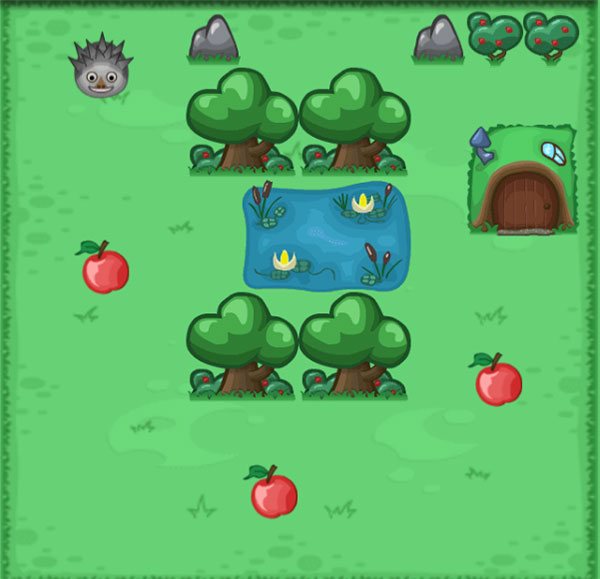 Nhím con tìm đường