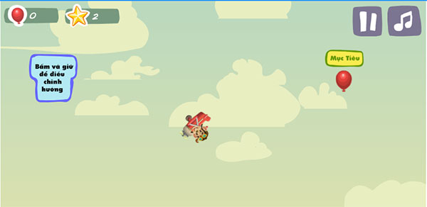 Khỉ con lái máy bay