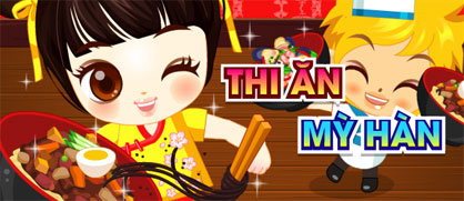 Thi ăn mỳ Hàn