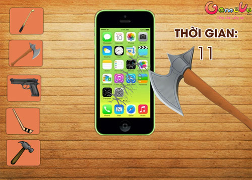 Đập phá Iphone 2