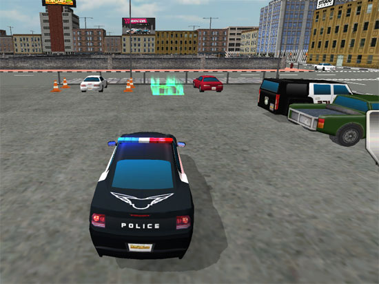 Đậu xe trong phố 3D