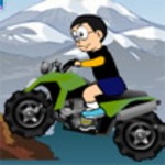 Nobita lái ATV