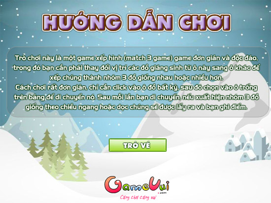 Xếp hình đồ giáng sinh