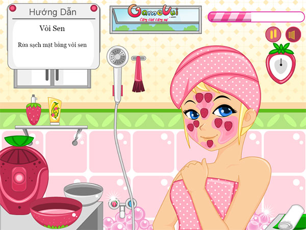 Làm đẹp bằng dâu tây