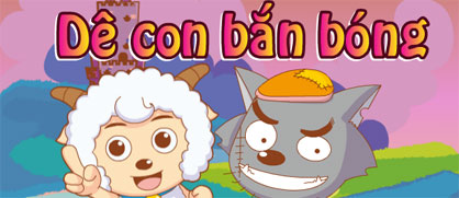 Dê con bắn bóng