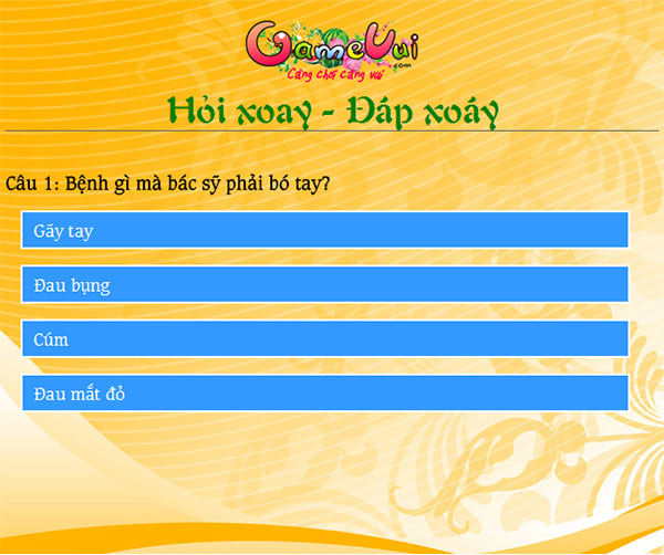 Game Đố mẹo chơi Online