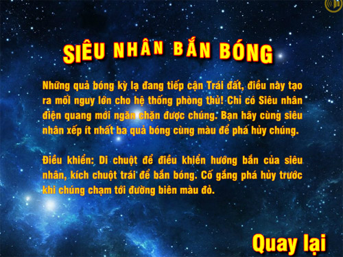 Siêu nhân bắn bóng