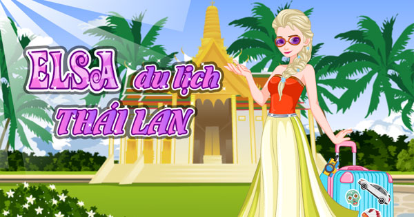 Elsa du lịch Thái Lan