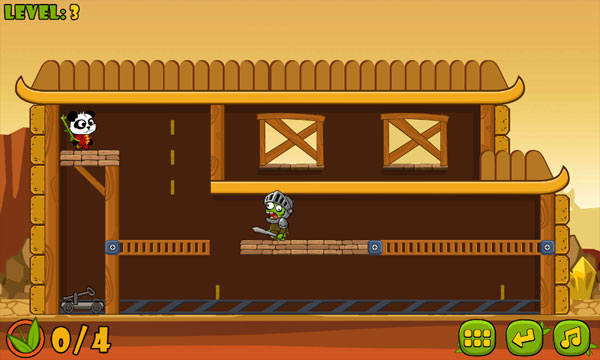 Chơi game Kiếm khách Panda