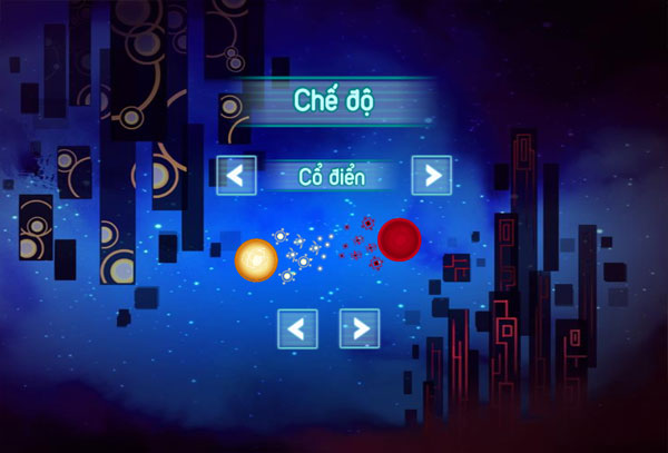 Chọn chế độ chơi Chinh phạt thiên hà