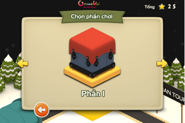 Chọn phần chơi Sokoban 3D