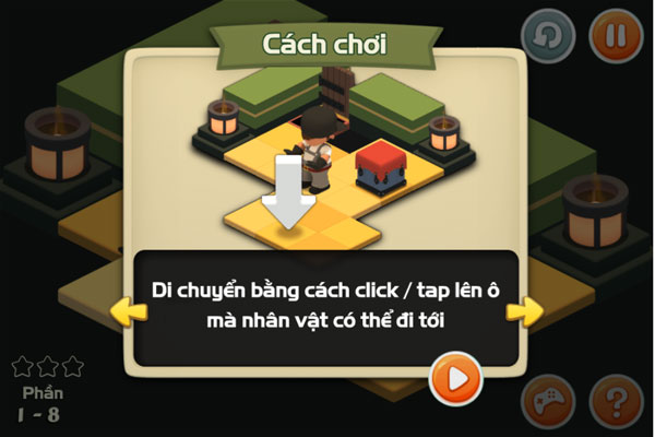 Hướng dẫn chơi Sokoban 3D