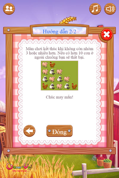 Kết thúc game Bảo vệ vật nuôi