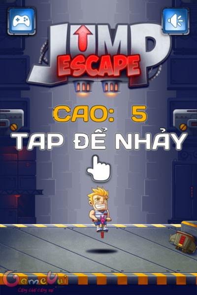 Cách chơi Cú nhảy thoát thân