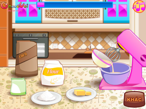 Bắt đầu làm Bánh kem Socola 2