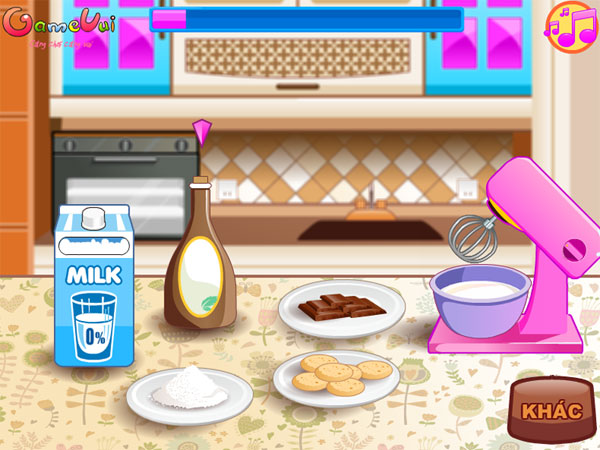 Làm kem phủ cho Bánh kem Socola 2