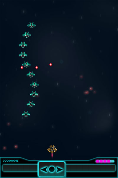 Màn hình chơi game Chiến cơ không gian 2