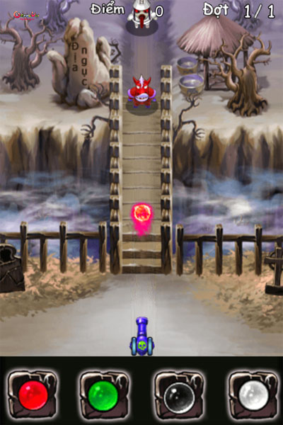 Màn hình chơi game Cánh cổng địa ngục