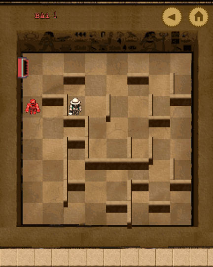 Màn hình chơi game Khám phá lăng mộ