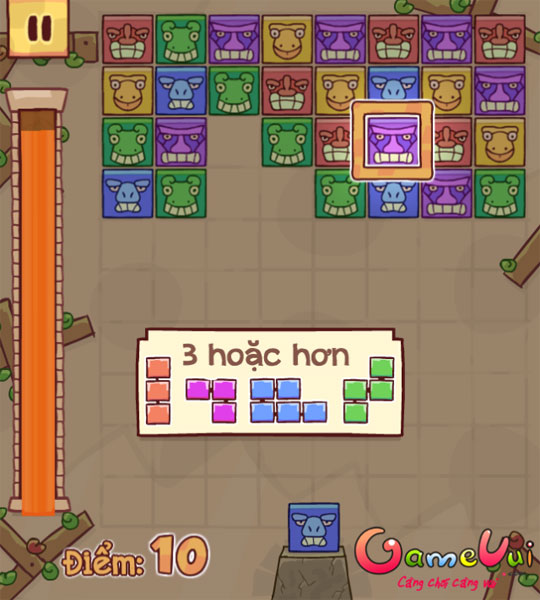 Cách chơi game Đổi chỗ tổ vật