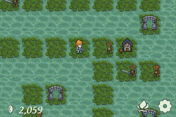 Bản đồ trong Kiếm báu Lava