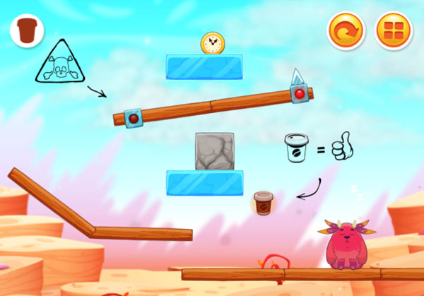 Màn hình chơi game Đánh thức quái vật 2