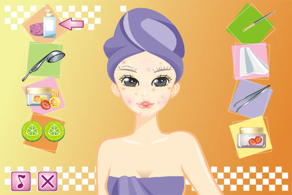 Làm sạch khuôn mặt Sarra