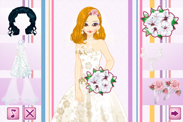 Chọn váy cưới và phụ kiện cho Sarra