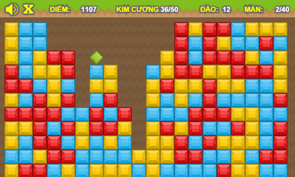 Màn hình chơi game Đào kim cương 3