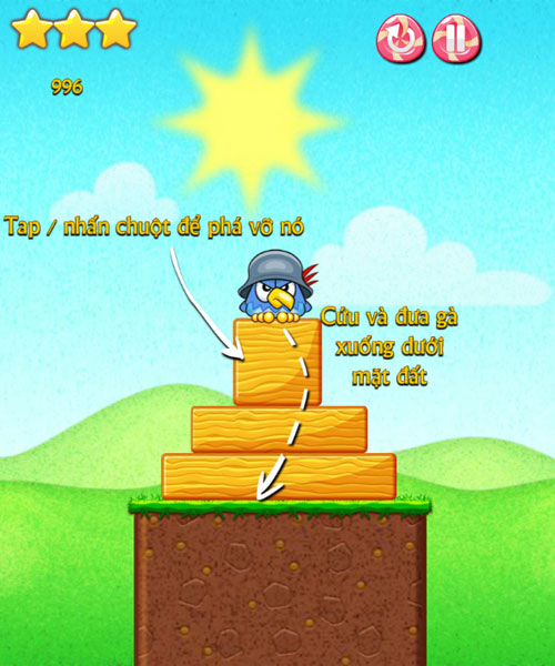 Chơi game Cứu gà 3