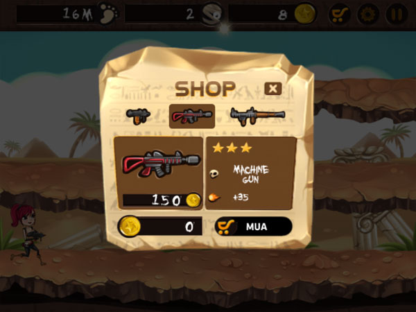 Mua súng cho Thợ săn xác ướp 2