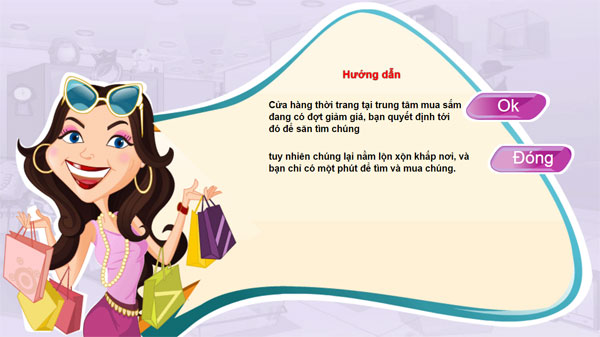 Giới thiệu game Thỏa sức shopping online