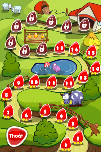 Chọn bài chơi Gà bắn trứng