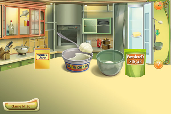 Bước tiếp theo trong Làm bánh pho mát Marble