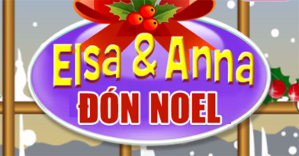 Elsa và Anna đón Noel