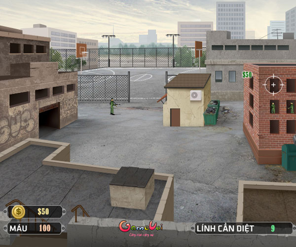 Màn hình chơi game Bắn nhau trong phố