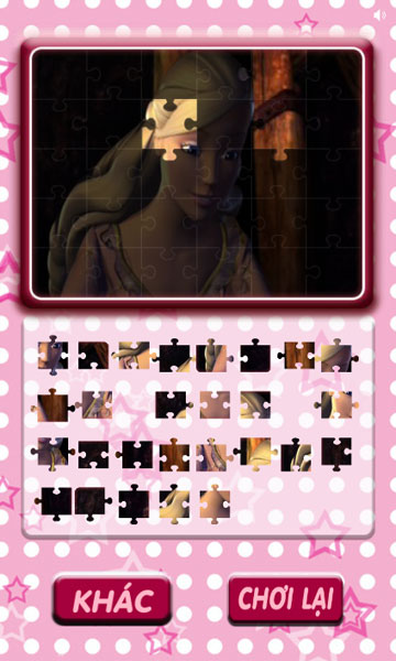 Chơi game Ghép hình Barbie