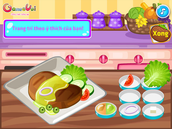 Trang trí món ăn trong Chuẩn cơm mẹ nấu
