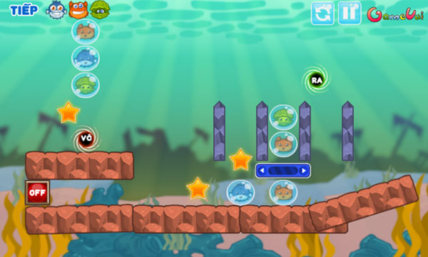 Chơi game Giải cứu sinh vật biển