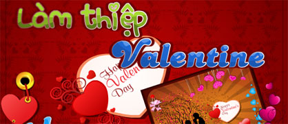 Làm thiệp Valentine