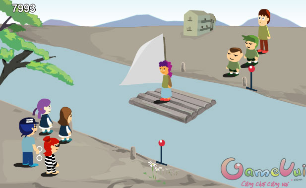 Hình ảnh trong game Qua sông