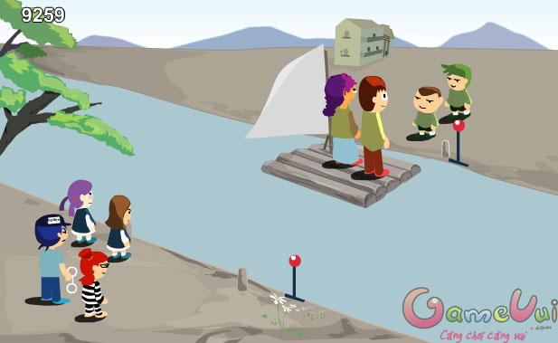Hình ảnh trong game Qua sông